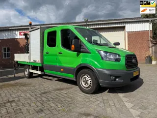 Ford Transit 350 2.0 TDCI L4H1 DC HIAB kraan camera airco 3000 omvormer