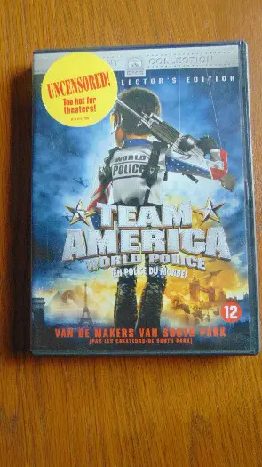 Team America world police ongecensureerd dvd