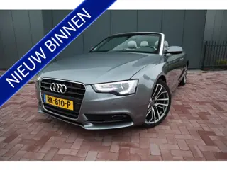 Audi A5 Cabriolet 3.0 TDI Pro Line S Automaat Sportstoelen Camera Nekverwarming Afneembare Trekhaak.