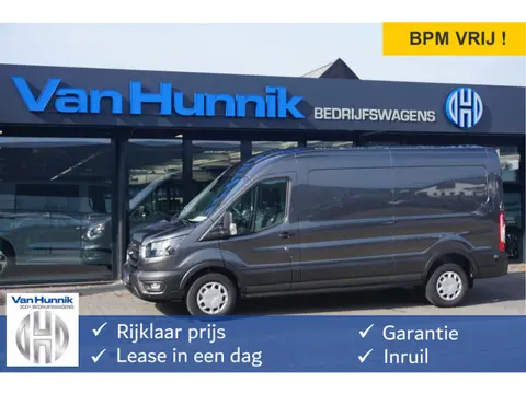 Ford Transit 350L 130PK L3H2 Trend BPM VRIJ!! Clima, 12" Sync 4 scherm Navi, 270° deur, Trekhaak!! N