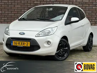 Ford Ka 1.2 Titanium / Airco / 127.351 KM Onderhoud gehad / CV + Afstandbediening / Elec-Ramen / NED