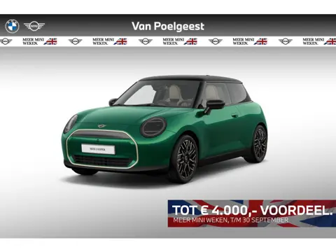 MINI Cooper 3-deurs Electric Cooper E Favoured L 40.7 kWh | 18 Inch Night Flash Spoke 2-tone | Meer 