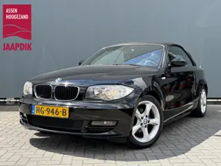 BMW 1 Serie Cabrio BJR 2009 118i 143 PK High Executive STOELVERWARMING | CLIMA | CRUISE | LMV | SPOR