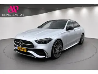Mercedes-Benz C-klasse 200 AMG Luxury Line Pano dak Night Pakket 19 inch Camera