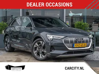Audi E-tron 55 quattro 408pk S edition 95 kWh | Fabrieksgarantie 01-2028 | Nightvision | 360 Camera