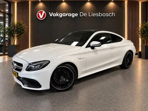 Mercedes-Benz C-klasse coupe AMG 63 / Panoramadak / Leer / Memory / Burmester / Camera / Complete hi