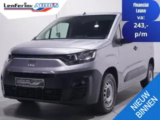 Fiat Doblò 1.5 BlueHDi 102 pk L1 Navi, Camera, Airco Apple Carplay, Cruise Control, NAP, PDC achter,