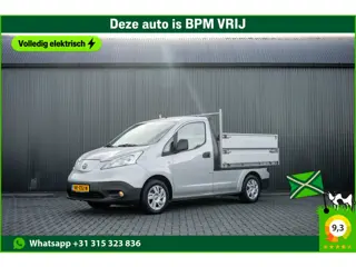Nissan e-NV200 | Kipper | Volledig elektrisch | Camera | Navi | Stoelverw. | Airco