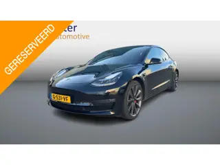 Tesla Model 3 Performance AWD 75 kWh 09\2026 Nieuwe Accu gemonteerd door Tesla.