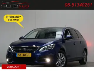 Peugeot 308 SW 1.2 PureTech Blue Lease Premium AUTOMAAT! 130 PK! PANO CLIMA H. LEER CAMERA TREKHAAK 