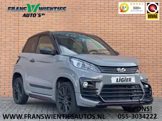 Ligier Brommobiel JS60 Chic Sun | Apple Carplay | Airconditioning | Ledere bekleding | Carbon interi