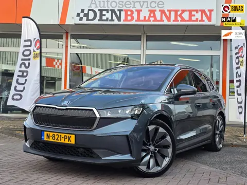 Skoda Enyaq iV 80 BJ.12-2021 / Panodak / Leer / Warmtepomp / Led / Keyless / Camera / 21"Lmv / Trekh