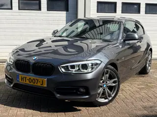 BMW 1-serie 118i Corporate Lease M Sport aut navi cruise control parkeersensoren select modus xenon 