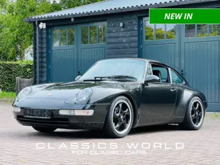 PORSCHE 993 911 Carrera CoupÃ© Â 3.6L Â Schwarz Metallic Â Belgian Delivery
