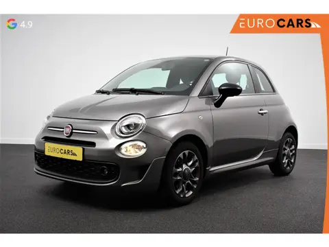 Fiat 500 1.0 Hybrid Sport  Navigatie Half Lederen Bekleding Airco Dab Cruise Control Lichtmetalen Ve