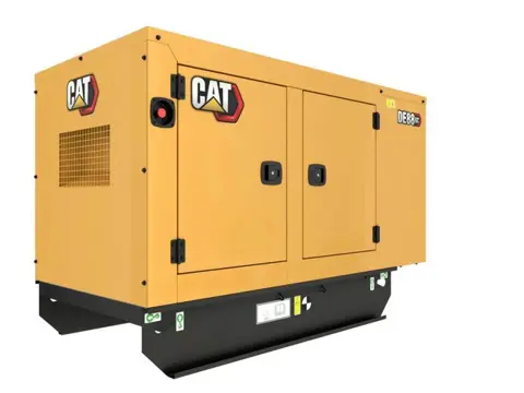 Caterpillar DE88E0 C4.4 PGBT 88 kVA Silent Generatorset CAT New !