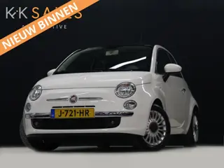 Fiat 500 1.2 Lounge [PANORAMADAK, MULTIFUNCTIONEEL STUURWIEL, BLUETOOTH, RADIO, CD-SPELER, AIRCONDIT
