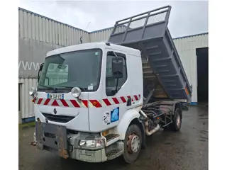 Renault Midlum 180 , Tipper , Manual , Spring Suspension , French Truck