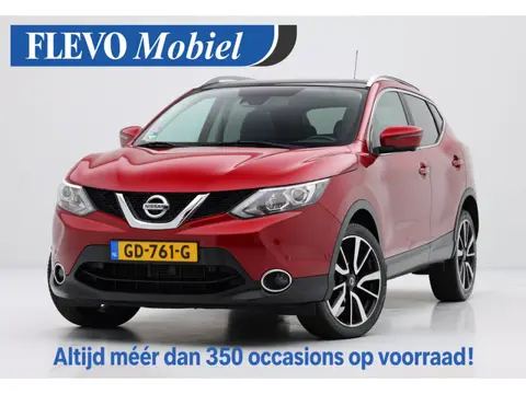 Nissan Qashqai 1.2 Tekna Aut. Leer|Navi|Pano|LMV|PDC|Trekhaak