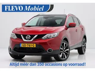 Nissan Qashqai 1.2 Tekna Aut. Leer|Navi|Pano|LMV|PDC|Trekhaak