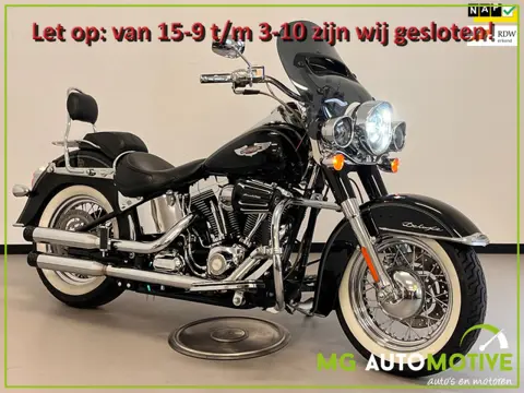Harley Davidson 96 FLSTN Softail Deluxe | UNIEK EXEMPLAAR MET HEEL VEEL ACCESSOIRES!!