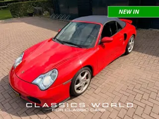 PORSCHE 996 Turbo Cabriolet Â 3.6L Â Manual Â Red Â German Delivery