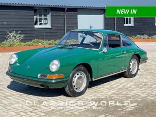 PORSCHE 911 CoupÃ© Â Early Production Â Irish Green Â Swiss Delivery