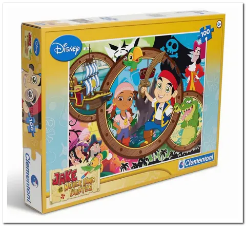 Jake and the Never Land pirates - Clementoni - 100 Stukjes