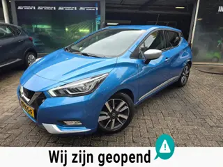 Nissan Micra 0.9 IG-T Tekna | 1E EIGENAAR | 3/6 OF 12 MND GARANTIE | LEDER | CAMERA | NAVI | NIEUWE 