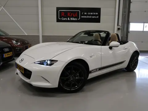 Mazda MX-5 1.5 SkyActiv-G 132 Chairo Bose Camera NL-auto Navigatie Sportuitlaat Leer Stoelverwarming