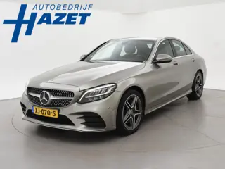 Mercedes-Benz C-klasse 180 AMG-LINE AUT. FACELIFT + AFN. TREKHAAK | BREEDBEELD NAVI | STOELVERW. | C