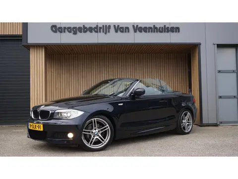 BMW 1-serie Cabrio 118i 143pk Automaat M Sport Edition Leder Xenon 18inch LM *CarbonSchwarz* 74907km
