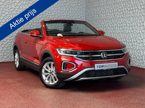 Volkswagen T-Roc Cabrio TSI 110 PK NAVI IQ.LED STOEL/STUUR.VERW DAB ADAP.CRUISE VIR.COCKPIT CARPLAY 