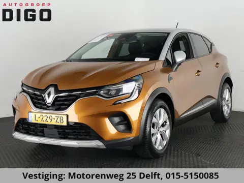 Renault Captur 1.0 TCe 100 Intens . GARANTIE TOT 02-2030* . NAVIGATIE . PARKEERSENSOREN ACHTER . CRU