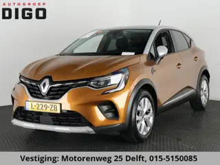 Renault Captur 1.0 TCe 100 Intens . GARANTIE TOT 02-2030* . NAVIGATIE . PARKEERSENSOREN ACHTER . CRU