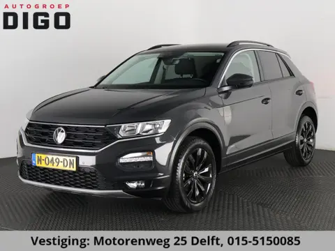 Volkswagen T-Roc 1.0 TSI STYLE 100% OH.GARANTIE TOT 10-2031* BLACKLINE .NAVI.PDC V+A.URANO GREY !