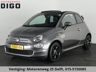 Fiat 500 C 0.9 TWINAIR TURBO CABRIO 77.000 KM !!  Climate Control .Sportstoelen Half Leder . Lichtme