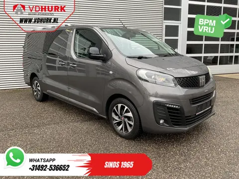Fiat Scudo 2.0 MJ 180 pk Aut. DC Dubbel Cabine Xenon/ 2x Schuifdeur/ Carplay/ Keyless/ Navi/ Climate