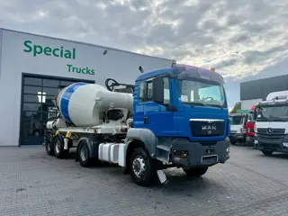 MAN TGS 18.400 4x4H + Liebherr HTM 904 9m³ Betonmixer – 2010 – 293.000 km