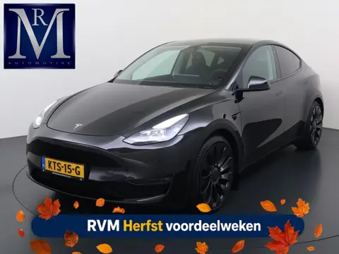 Tesla Model Y Performance AWD 75 kWh VAN:43.900,- VOOR:39.877,- UW HERFSTVOORDEEL:4.023,- SOH 95% | 