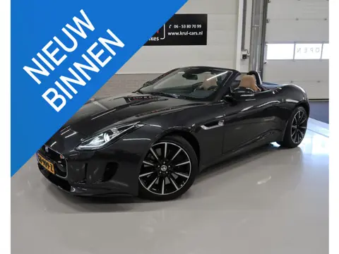 Jaguar F-TYPE 3.0 V6 S Convertible 380PK NL-auto NAP Boekjes Dealer onderh. Sportstoelen Leer Camera