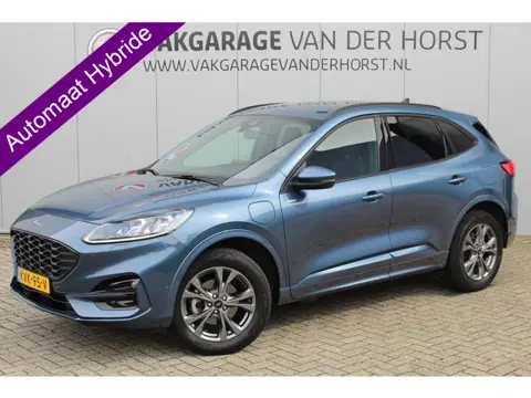Ford Kuga 2.5-225pk PHEV ST-Line X. Hybride rijden voor een reëel bedrag ! Autm. airco dual, navigat