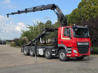 DAF CF530 FAD HIAB 302 30tm KRAAN/CONTAINER!! ZERO EMISSIE 2030!! DK1297