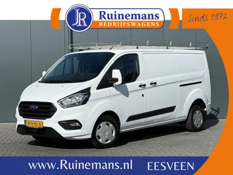 Ford Transit Custom 2.0 TDCI / L2H1 / 2x SCHUIFDEUR / 2.8 TONS TREKHAAK / 1e EIG. / IMPERIAAL / CAME