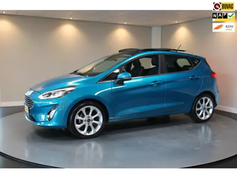 Ford Fiesta 1.0 EcoBoost Titanium *Pano/Schuifdak* B&O|Carplay|Camera|Adapt.Cruise|All-seasons|Lane-