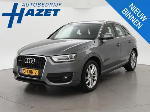 Audi Q3 2.0 TDI 177 PK S-TRONIC AUT. QUATTRO PL + PANORAMA | TREKHAAK 2000 KG | STANDKACHEL | LEDER 
