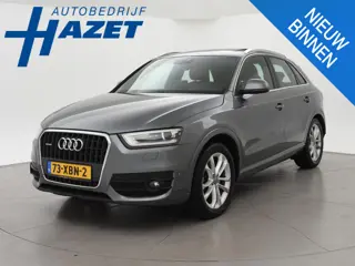 Audi Q3 2.0 TDI 177 PK S-TRONIC AUT. QUATTRO PL + PANORAMA | TREKHAAK 2000 KG | STANDKACHEL | LEDER 
