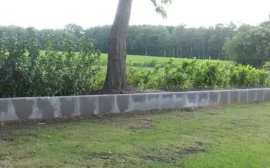 Borders in de tuin maken met beton elementen