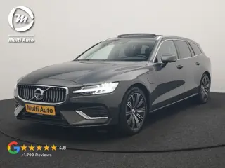 Volvo V60 T6 Recharge AWD Inscription PHEV 340pk Dealer O.H | Trekhaak Af Fabriek | Panodak | Adapti
