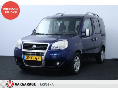 Fiat Doblò 1.4 Malibu/ D-Riem Verv 133.000KM!/ Rolstoelauto!/ Zij-Schuifdeur R+L/ 15''LMV/ Airco!/ E